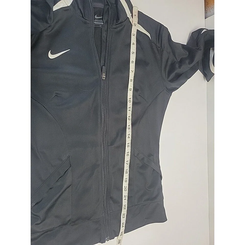 Nike Running Women’s Full‎ Zip Black Lightweight Jacket Sz S